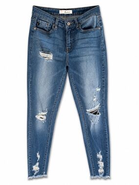 KanCan Distressed High Rise Skinny Jeans